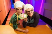 In der Küche mit Clarissa und Ralph.