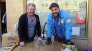 Der selbständige Dachdecker Wolfgang (li.) ist gut im Geschäft. Doch durch private Schicksalsschläge verfiel er der Sammelwut - in seinem Haus herrscht ein heilloses Chaos. Können Sükrü, Mauro und Otto den Weg für einen Neuanfang ebnen? (Foto, re.: Sükrü Pehlivan)