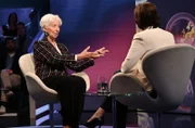 Zu Gast bei Moderatorin Sandra Maischberger (re.): Christine Lagarde (Präsidentin der Europäischen Zentralbank).