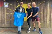 Yared Dibaba kommt rum beim TVS Klixbüll.