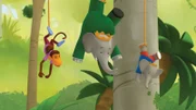 Chiku, Babar und Badou sind in eine Falle geraten.