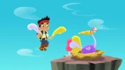 JAKE AND THE NEVER LAND PIRATES - "A Feather in Hook's Hat" - When Captain Hook tries to pluck one of the Sing-Songbird's feathers for his hat, Jake, Izzy, Cubby and Skully must stop him. This episode of Disney Junior's "Jake and the Never Land Pirates" airs TUESDAY, JUNE 5 (8:30-9:00 a.m., ET/PT) on Disney Channel and will also air on the new Disney Junior channel. (DISNEY JUNIOR) JAKE