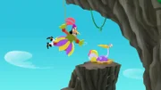 JAKE AND THE NEVER LAND PIRATES - "A Feather in Hook's Hat" - When Captain Hook tries to pluck one of the Sing-Songbird's feathers for his hat, Jake, Izzy, Cubby and Skully must stop him. This episode of Disney Junior's "Jake and the Never Land Pirates" airs TUESDAY, JUNE 5 (8:30-9:00 a.m., ET/PT) on Disney Channel and will also air on the new Disney Junior channel. (DISNEY JUNIOR) CAPTAIN HOOK