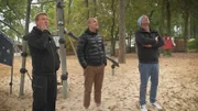 L-R: Maximilian, William und Roger Groß.