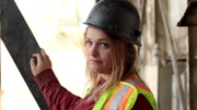 Monica Beets in the dredge.