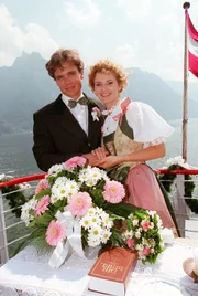 Sascha Wussow (Georg Brandner), Andrea Lamatsch (Sissy Hofer).