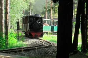 Mit 20 km Streckenlänge Deutschlands längste Museumsbahn mit 600mm: die Waldeisenbahn Muskau.