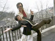 Lena Odenthal (Ulrike Folkerts) und "Elvis" Kopper (Andreas Hoppe).
