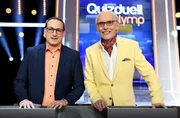 Die Kandidaten des Teams "Jäger": Dr. Manuel Hobiger (l.) und Dr. Thomas Kinne (r.). Bekannt aus "Gefragt-Gejagt".