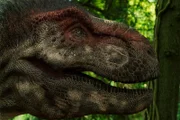VFX Aufnahme eines T-Rex