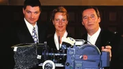 Oberstaatsanwalt Gerhart Lotze (Henry van Lyck, re.), Staatsanwältin Charlotte Glaser (Britta Schmeling) und Verteidiger (Stefan Jürgens, Comedian aus "RTL Samstag Nacht" in einer Gastrolle).