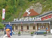 Talstation der Pilatus-Bahn.