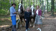 Moderatorin Sonja Weissensteiner (rechts) mit Adolf und Sonja Mayer.