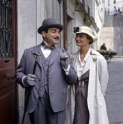 Hercules Poirot (David Suchet), Jane Grey (Sarah Woodward)