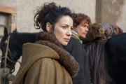 Claire Randall(Caitríona Balfe, l), Jamie Fraser(Sam Heughan, r)