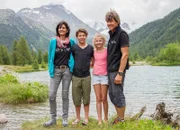 Familie Käch betreibt einen Campingplatz in Pontresina GR