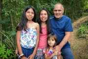 Zara, Melisa, Mayari und Didi Kunz auf den Philippinen