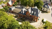Alter Bahnhof in Sachsen-Anhalt.