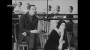 Der Choreograf John Cranko bei einer Probe.
