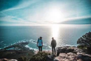 Jonny und Manu auf dem Lions Head.