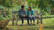 l-r: Amir Wilson as Will Parry and Dafne Keen as Lyra Belacqua