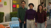 (v.l.n.r.) Matthew Schernecke (Augie Isaac); Dave Kim (Kenny Ridwan); Emmy Mirsky (Stephanie Katherine Grant)