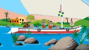 Mouk und Chavapa sind in Ägypten. Zur Erholung haben sie sich zu einer Sightseeing-Bootstour zu den antiken Tempeln angemeldet.