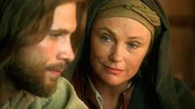 Maria (Jacqueline Bisset) erinnert Jesus (jeremy Sisto) an seine Berufung. Maria (Jacqueline Bisset) erinnert Jesus (jeremy Sisto) an seine Berufung.