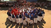 Prozession zu Ehren der Heiligen Jungfrau in Casamaccioli während des größten Volksfestes der Insel (La Santa di u Niolu)