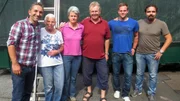 Teambild, v.li.n.re.: Mauro Corradino, Karin, Jutta, Lothar, Tobias und Gastao