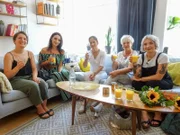 V.l.: Alexandra, Lydia, Diana, Diana (Uschi) und Juliane