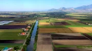 Agro Pontino – Die entwässerten Pontinischen Sümpfe.