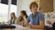 Andras, Schüler an der teuersten Schule der Welt, Le Rosey, im Unterricht auf dem Campus in Rolle.