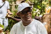 US-Hollywoodstar Samuel L. Jackson auf seinen eigenen Spuren in Gabun.