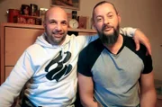 Die Amateur-Boxer Marco und André.
