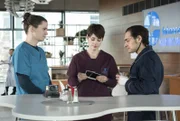(v.l.n.r.) Tom Zondek (Tilman Pörzgen); Dr. Theresa Koshka (Katharina Nesytowa); Torsten Kars (Johannes Klaußner)