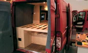 Fertig ausgebauter Bus.