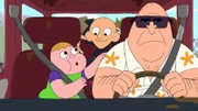 v.li.: Clarence, Sumo, Larry
