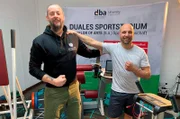 Die Amateur-Boxer André und Marco.