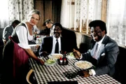 (v.li.): Marianne Mendt, Frank Oladeinde, Roberto Blanco.