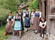 Gruppenbild der Landfrauen: Marianne Gysin, Fabienne Müller, Maria Höhn, Esther Kempf, Therese Nyffenegger, Clara Schurtenberger, Pia Blatter