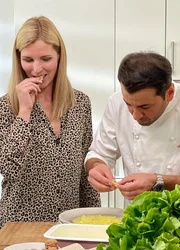 Ali Güngörmüs kocht mit Foodbloggerin Eva Wagner aus Kaiserslautern.
