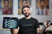 Philipp Zacher (30) will mit seiner Erfindung die Sportwelt revolutionieren.