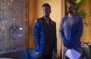 Noah Brooks (Luke James, l.); Maurice Jetter (Lance Gross, r.)