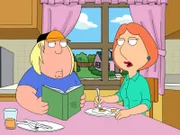 Chris Griffin (l.); Lois Griffin (r.)