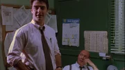 Mike Logan (Chris Noth, l.) und Donald Cragen (Dann Florek, r.)