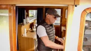 Roger im Boot