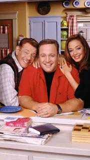 4. Staffel: (v.l.) Arthur (Jerry Stiller), Doug (Kevin James) und Carrie (Leah Remini)