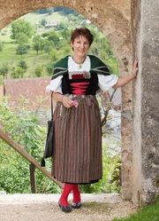 Landfrau Marianne Gysin: (Copyright SRF/Merly Knörle)