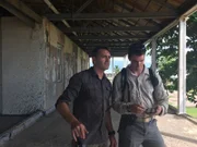 Rob Nelson (l.); Stefan Burns (r.)